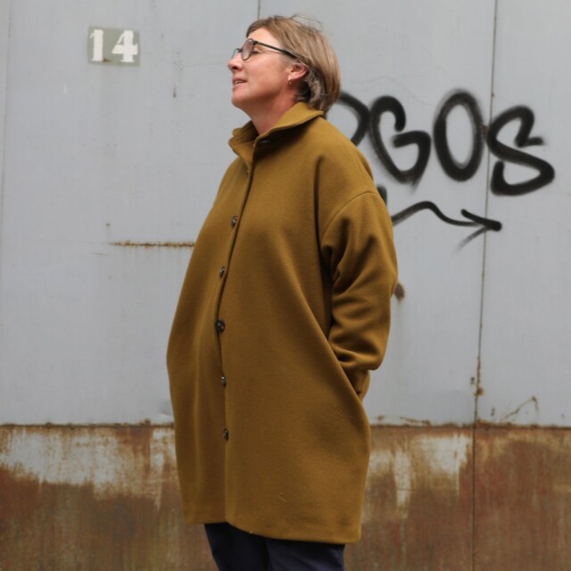 Quintessence - Manteau Taïma kiwi