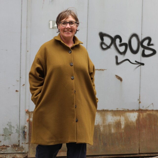 Quintessence - Manteau Taïma kiwi