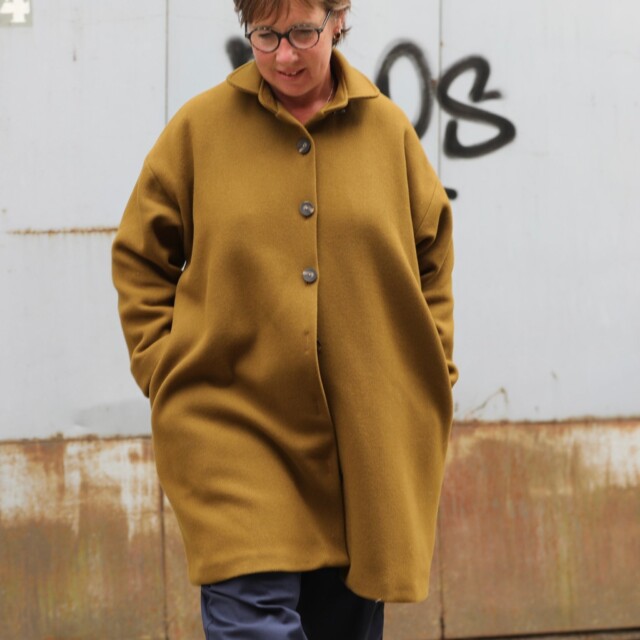 Quintessence - Manteau Taïma kiwi