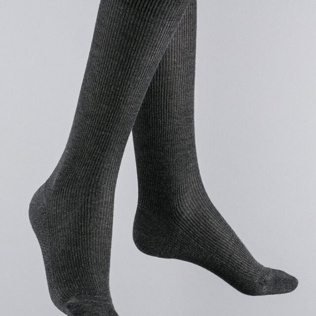 Maison Solfin - Chaussettes hautes mixte en pure laine Made in France| B.Solfin