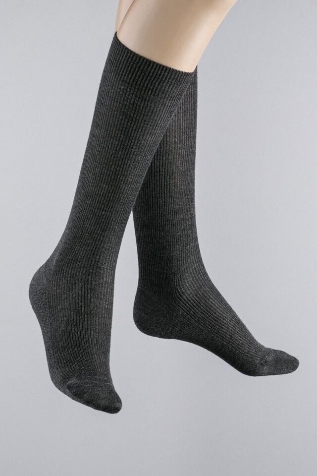 Maison Solfin - Chaussettes hautes mixte en pure laine Made in France| B.Solfin