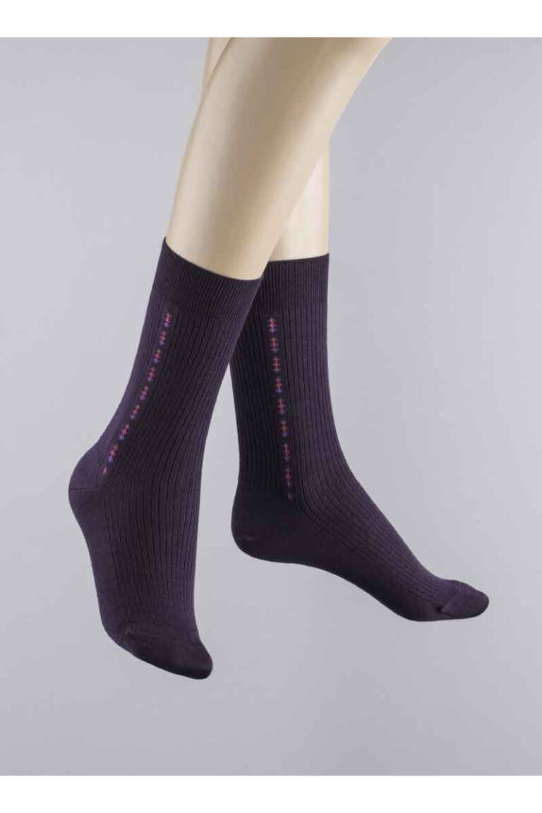 Maison Solfin - Mi-chaussettes en laine Made in France| B.Solfin