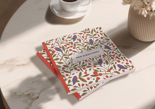 Photoweb - Mini Livre Photo Carre souple – collection Jardin d’hiver