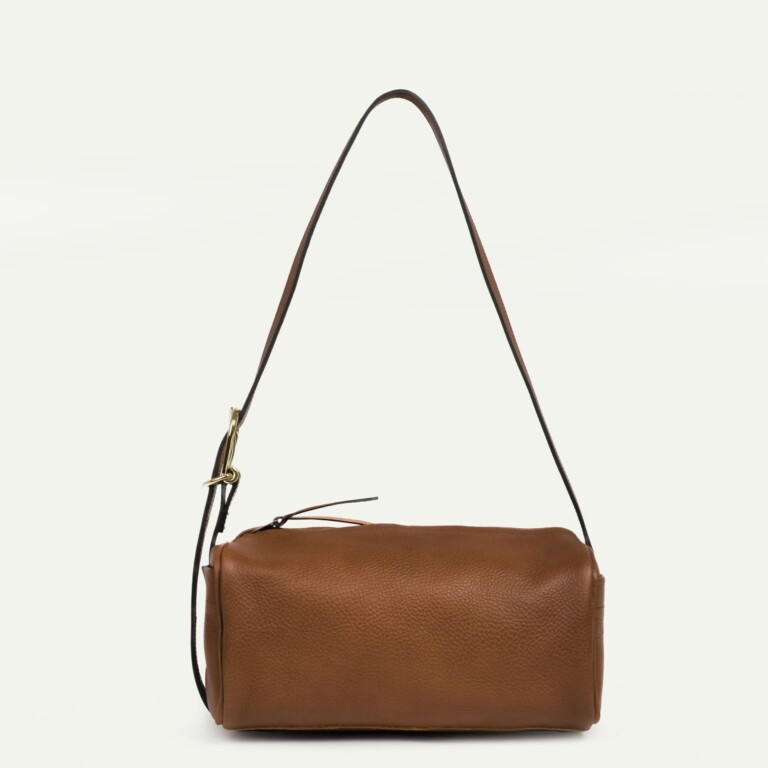 Bleu De Chauffe - Mini sac Baluchon - Brun ambré