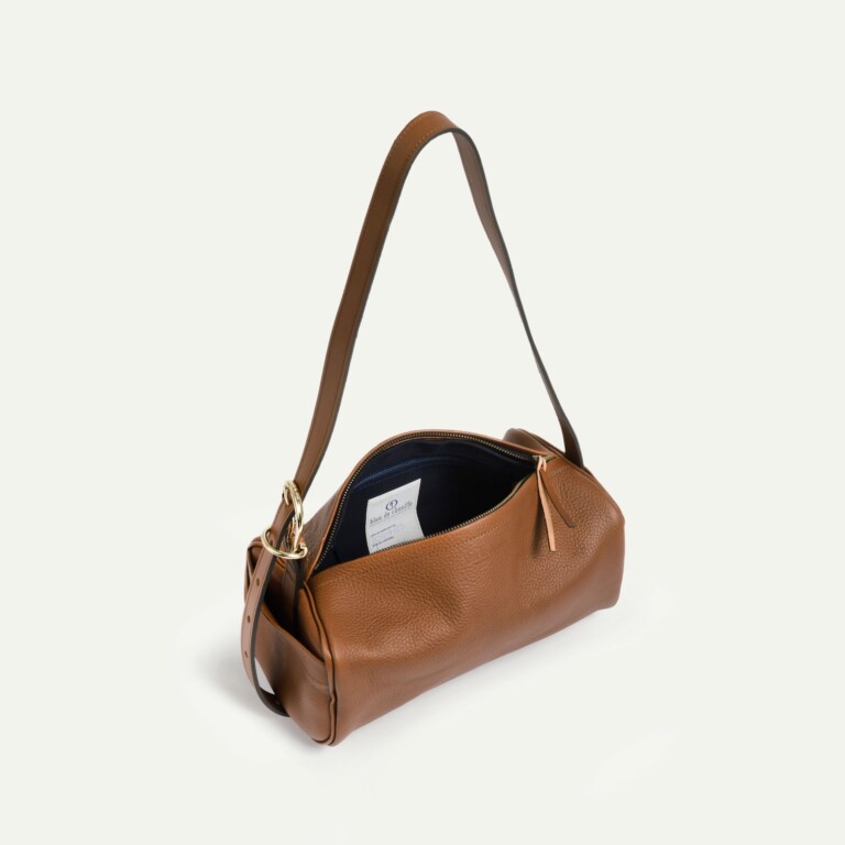 Bleu De Chauffe - Mini sac Baluchon - Brun ambré