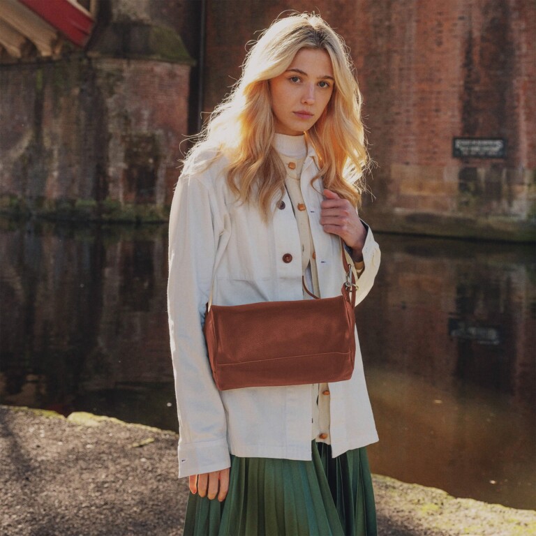 Bleu De Chauffe - Mini sac Baluchon - Brun ambré