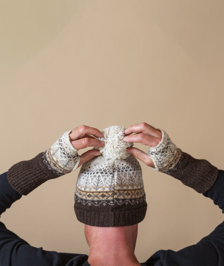 Ardelaine - Mitaines Jacquard en laine
