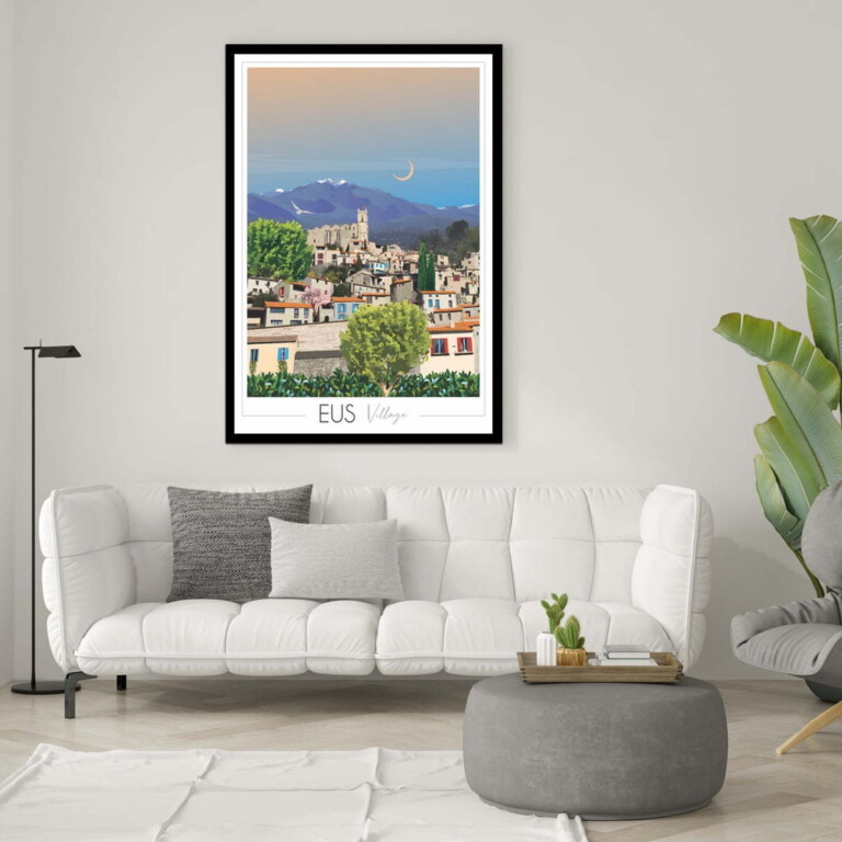 Foliove - Affiche Eus Village