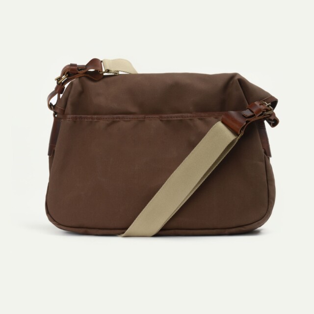 Bleu De Chauffe - Musette du pêcheur M / Toile - Noisette