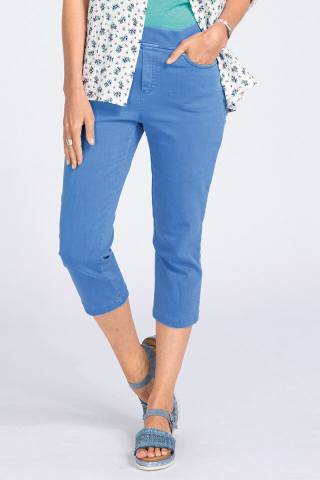 Maison Solfin - Pantacourt jegging coton Made in France| B.Solfin