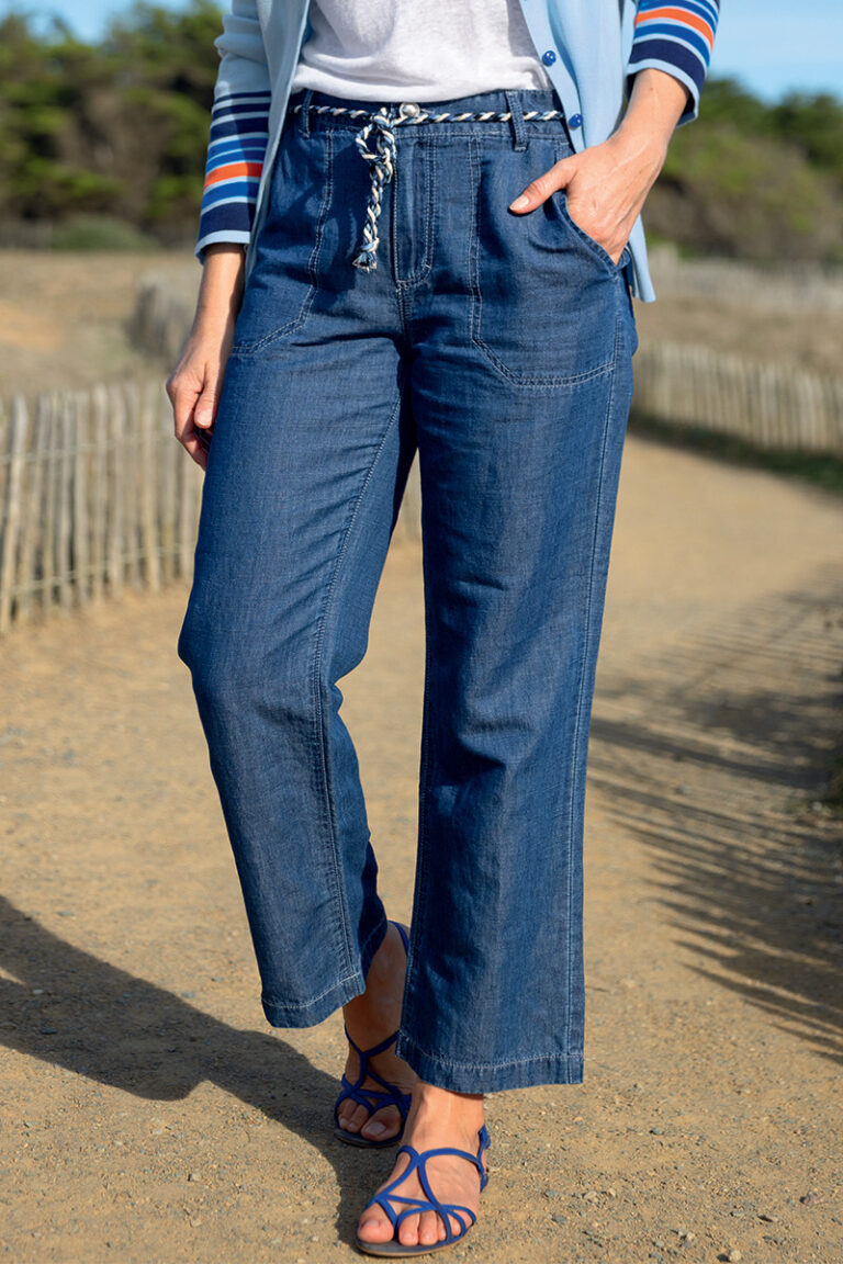 Maison Solfin - Pantalon jegging 7/8 ème Made in France| B.Solfin