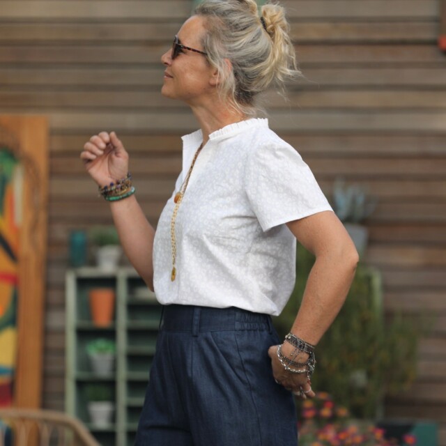 Quintessence - Pantalon Alex - Jean brut