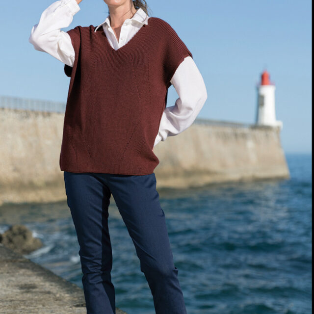 Maison Solfin - Jegging en coton Made in France| B.Solfin