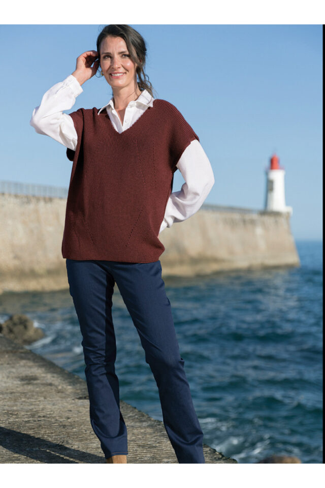 Maison Solfin - Jegging en coton Made in France| B.Solfin