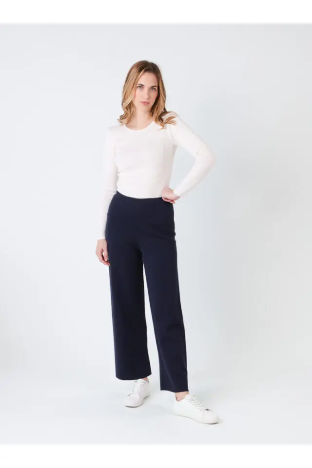 MAISON SOLFIN - Pantalon en laine Made in France