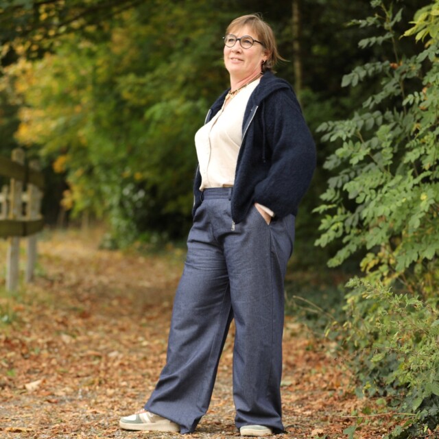 Quintessence - Pantalon Nestor - Velours côtelé colvert