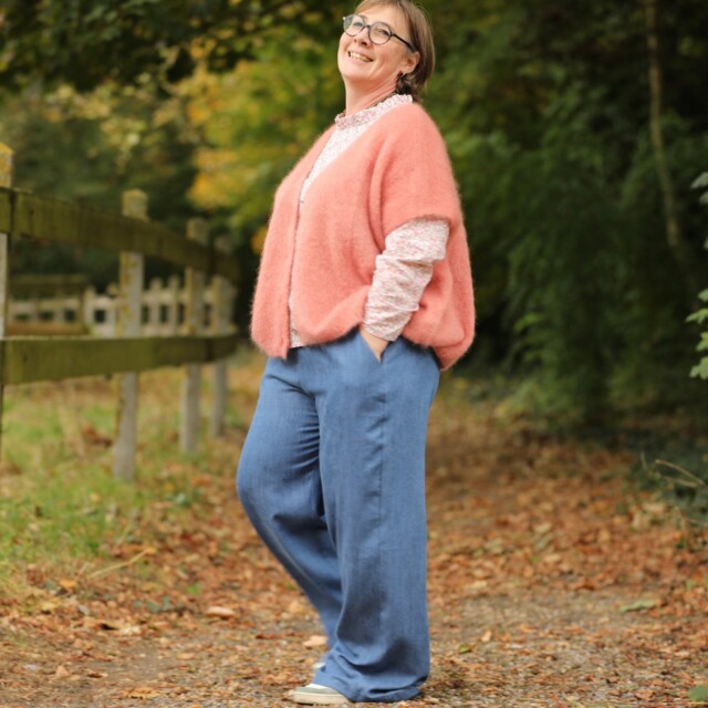 Quintessence - Pantalon Nestor - velours côtelé marine