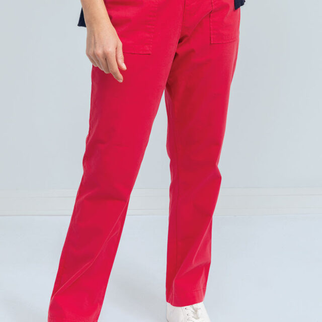 Maison Solfin - Pantalon taille haute en toile Made in France| B.Solfin