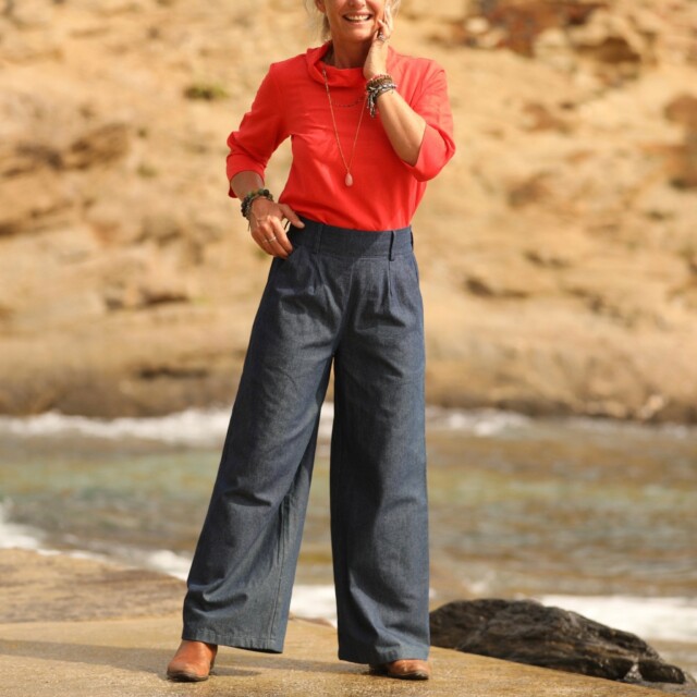 Quintessence - Pantalon Tom - jean brut