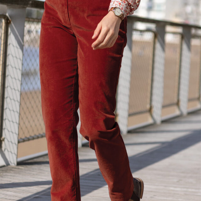 Maison Solfin - Pantalon en velours Made in France| B.Solfin