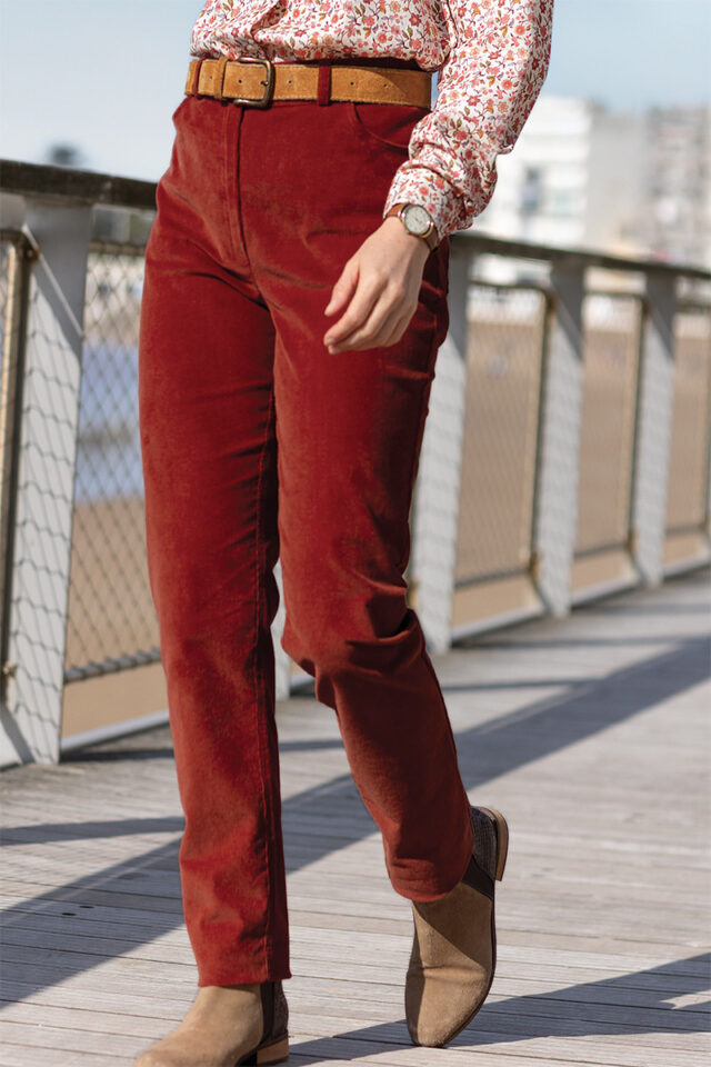 Maison Solfin - Pantalon en velours Made in France| B.Solfin