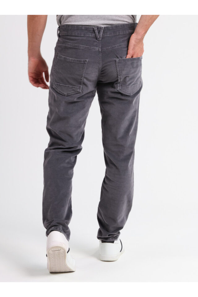 Maison Solfin - Pantalon velours coupe droite en coton Made in France| B.Solfin