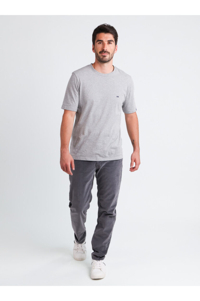 Maison Solfin - Pantalon velours coupe droite en coton Made in France| B.Solfin