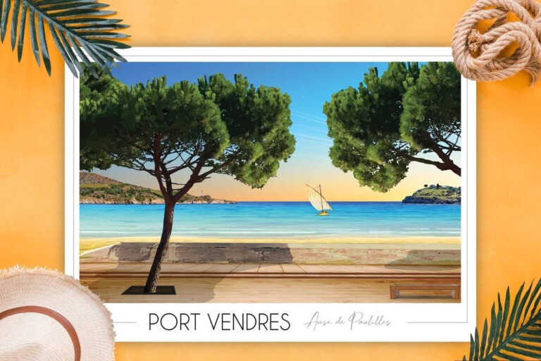 Foliove - Affiche Anse de Paulilles