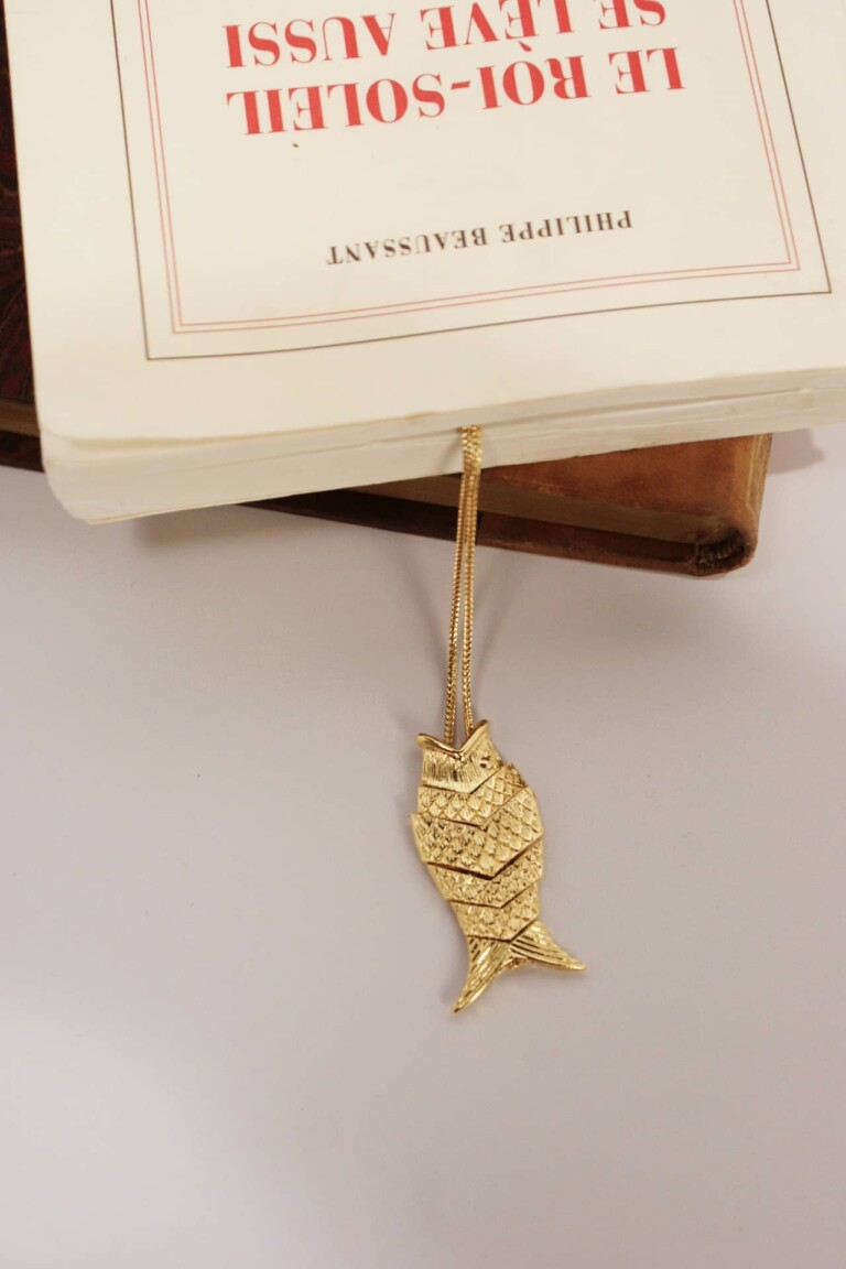 NEIJE - Collier Poisson Gefilte (Or)