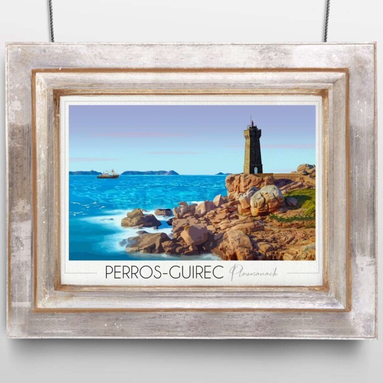 Foliove - Affiche de Perros Guirec