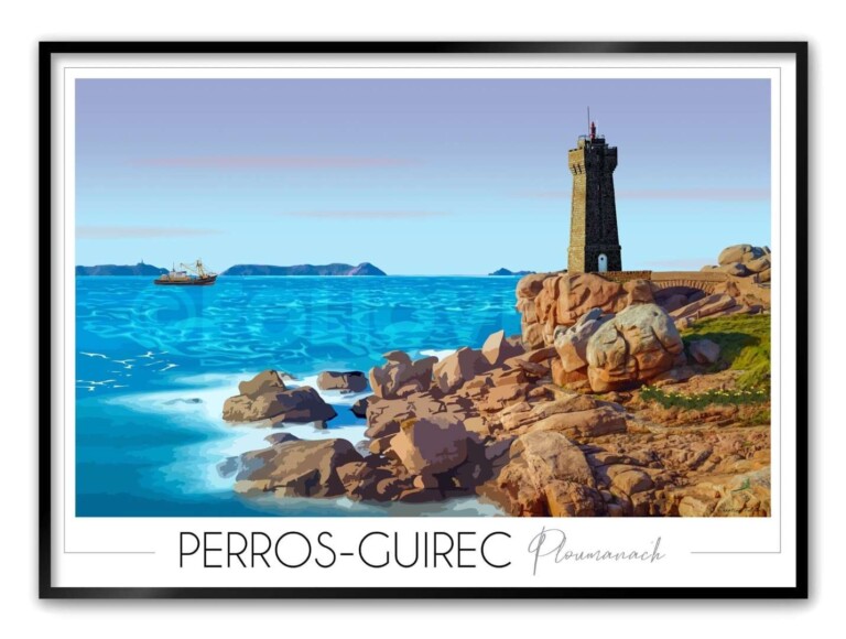 Foliove - Affiche de Perros Guirec