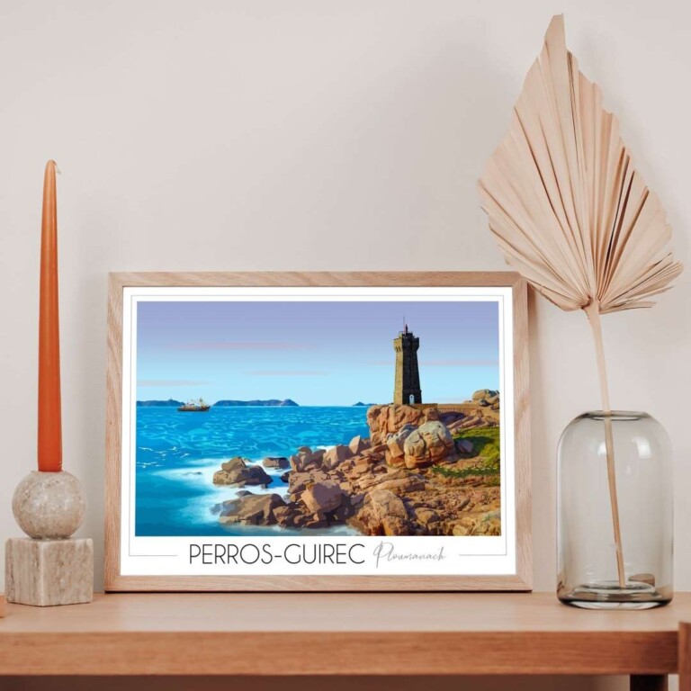 Foliove - Affiche de Perros Guirec