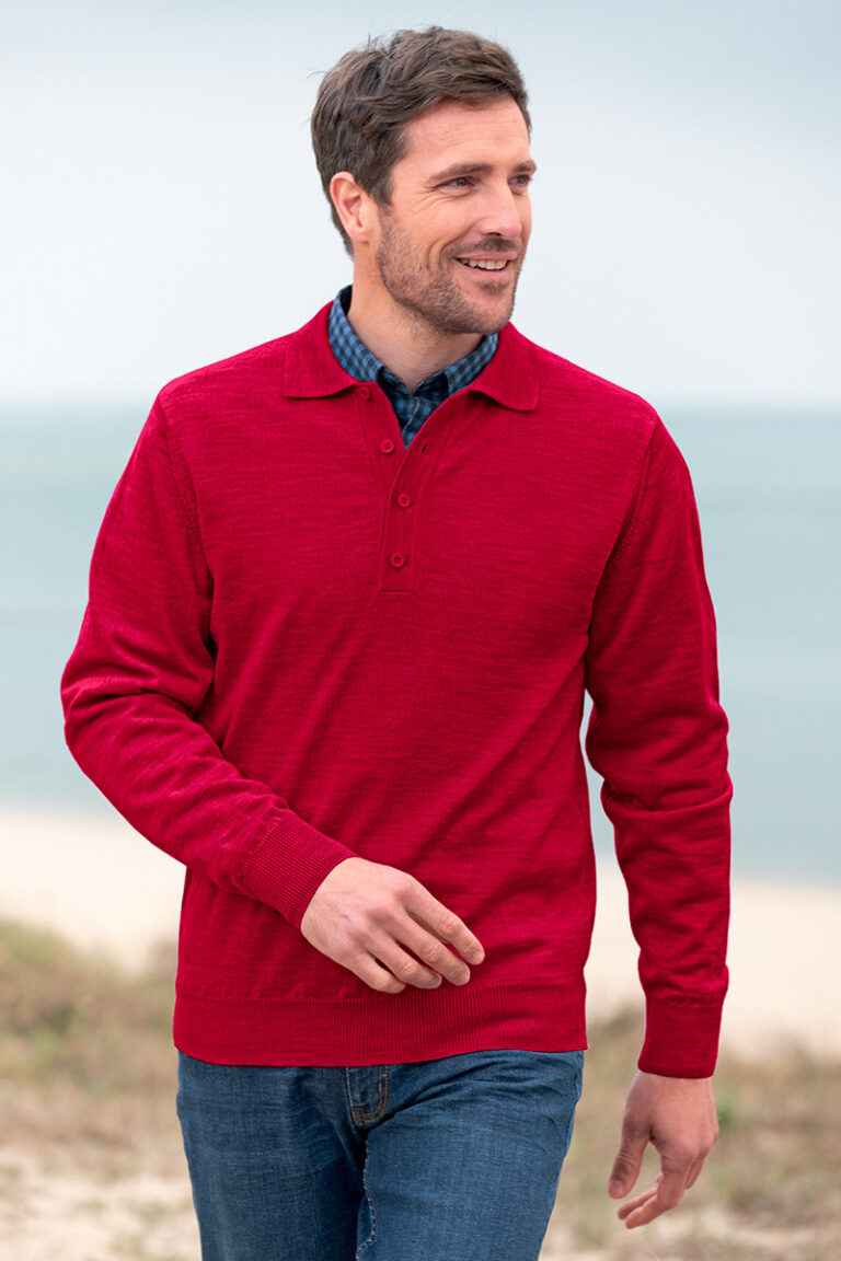 Maison Solfin - Polo en laine Made in France| B.Solfin