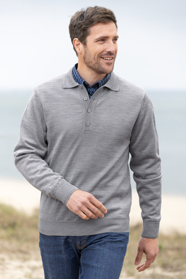 Maison Solfin - Polo en laine Made in France| B.Solfin