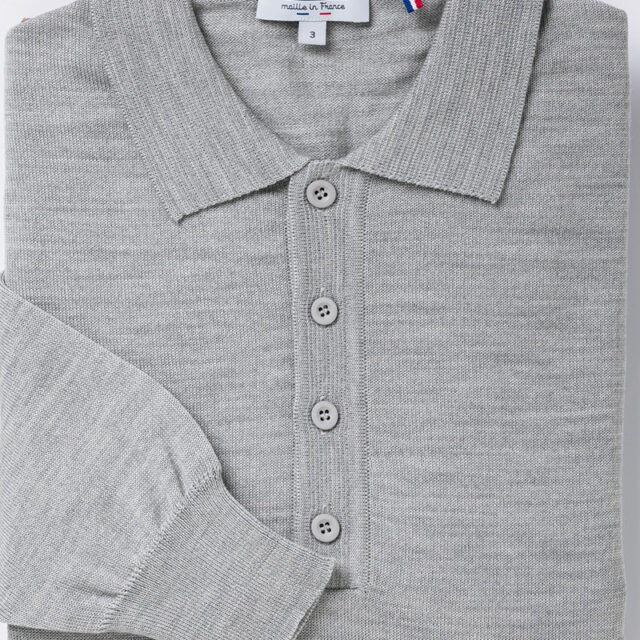 Maison Solfin - Polo en laine Made in France| B.Solfin