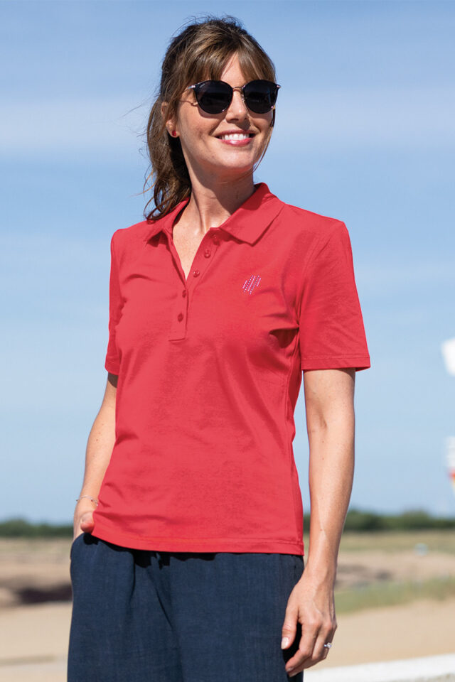 Maison Solfin - Polo coton manches courtes Made in France| B.Solfin