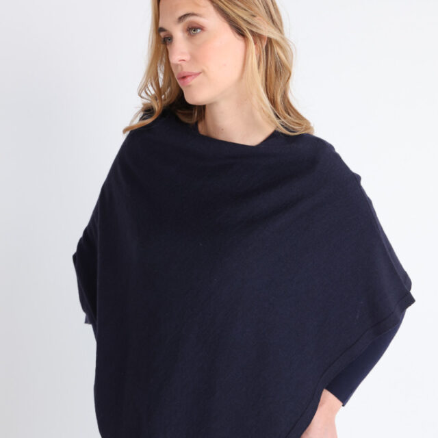 Maison Solfin - Poncho en laine Made in France| B.Solfin