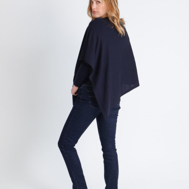 Maison Solfin - Poncho en laine Made in France| B.Solfin