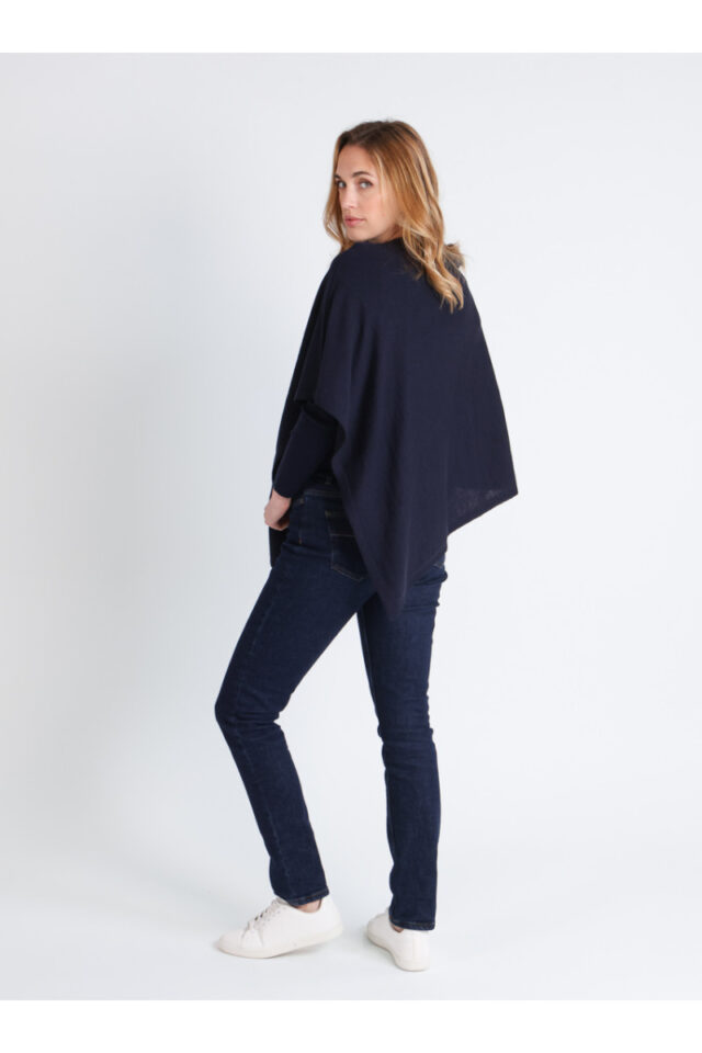 Maison Solfin - Poncho en laine Made in France| B.Solfin