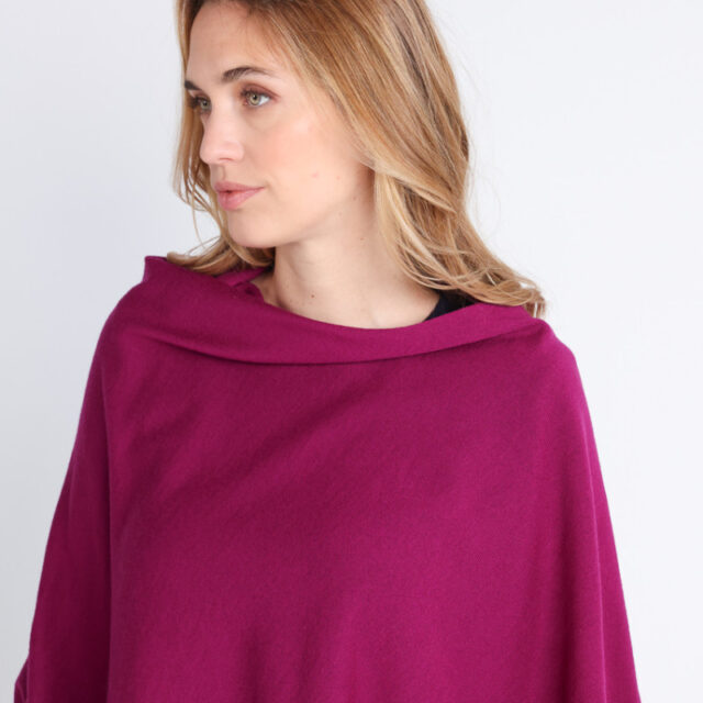 Maison Solfin - Poncho en laine Made in France| B.Solfin