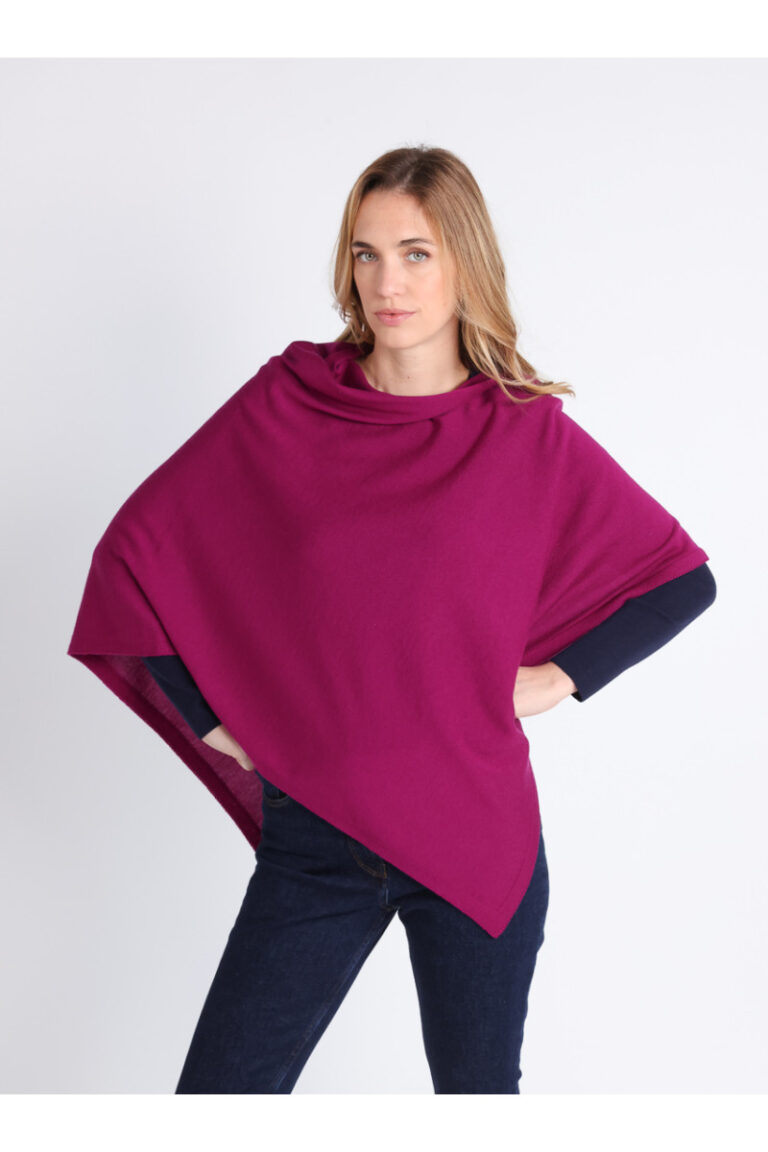 Maison Solfin - Poncho en laine Made in France| B.Solfin