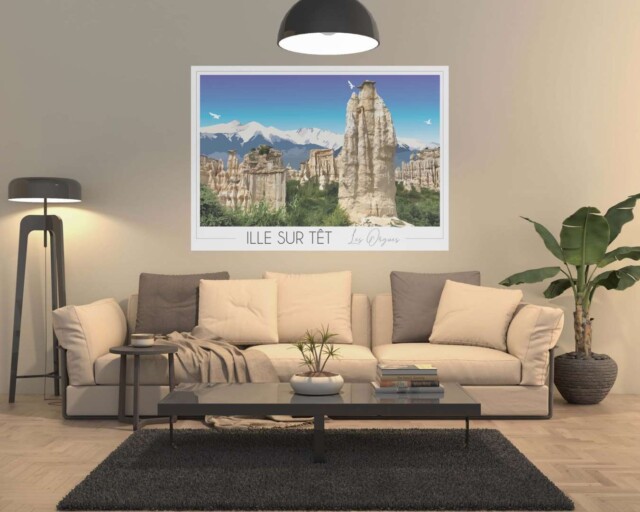 Foliove - Affiche Orgues d'Ille sur Têt