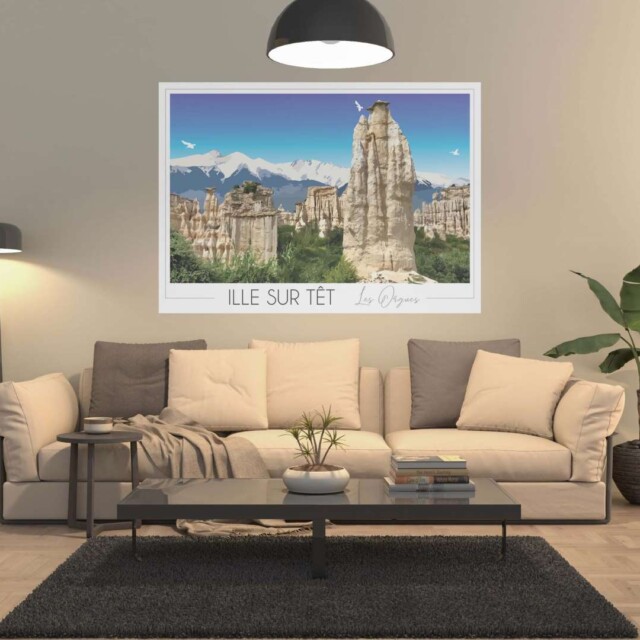 Foliove - Affiche Orgues d'Ille sur Têt