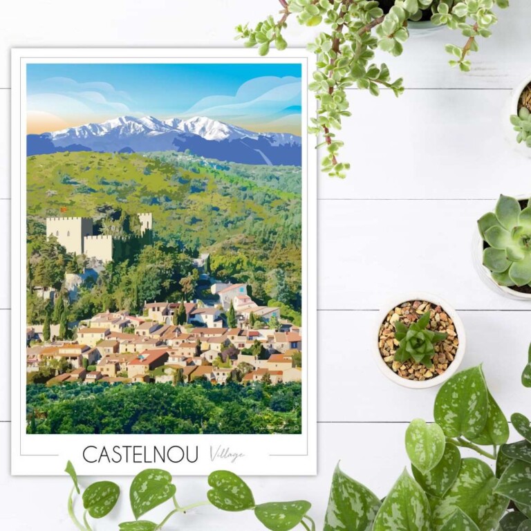 Foliove - Affiche de Castelnou