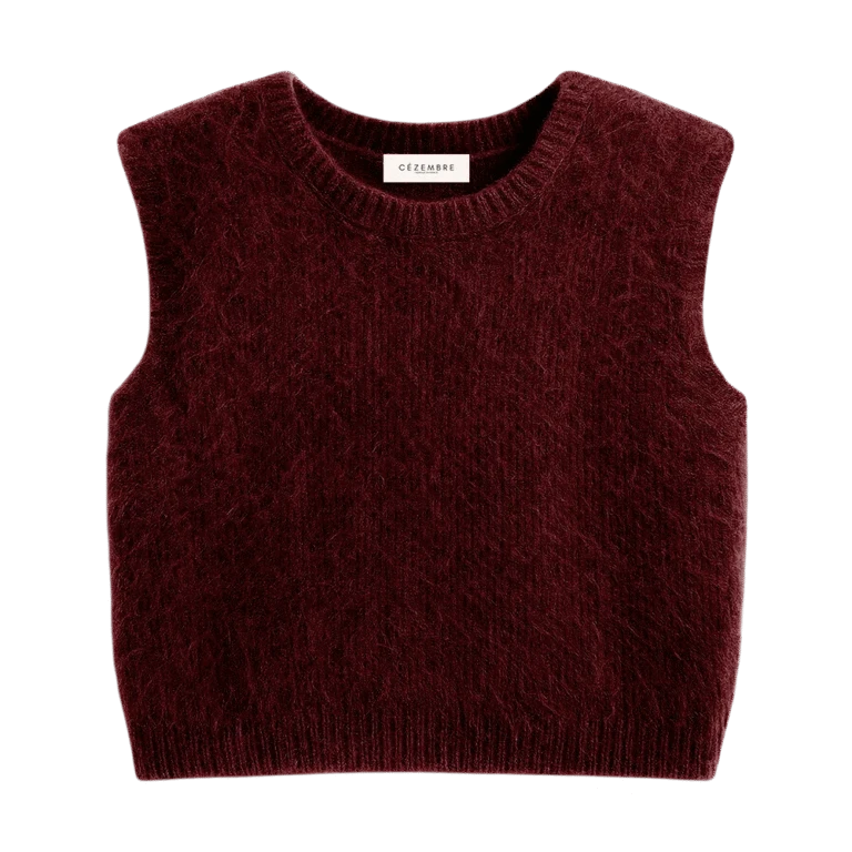 prune 0408bd7d ba4c 4700 a5df 6d35f15867fb Cézembre - Pull ROMY (Alpaga) - Prune / XL