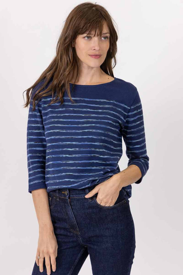 Maison Solfin - Marinière coton organique Made in France| B.Solfin