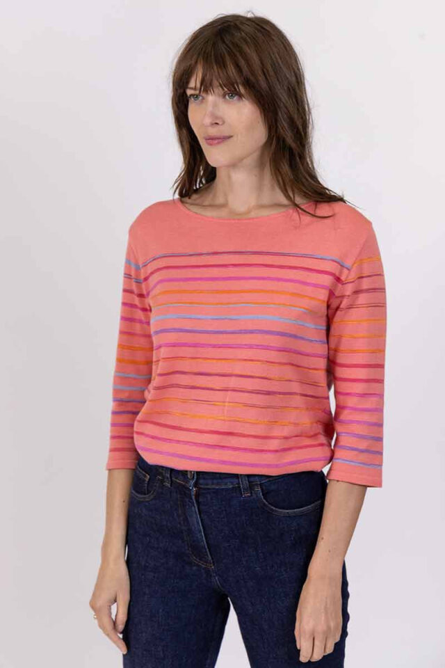 Maison Solfin - Marinière coton organique Made in France| B.Solfin