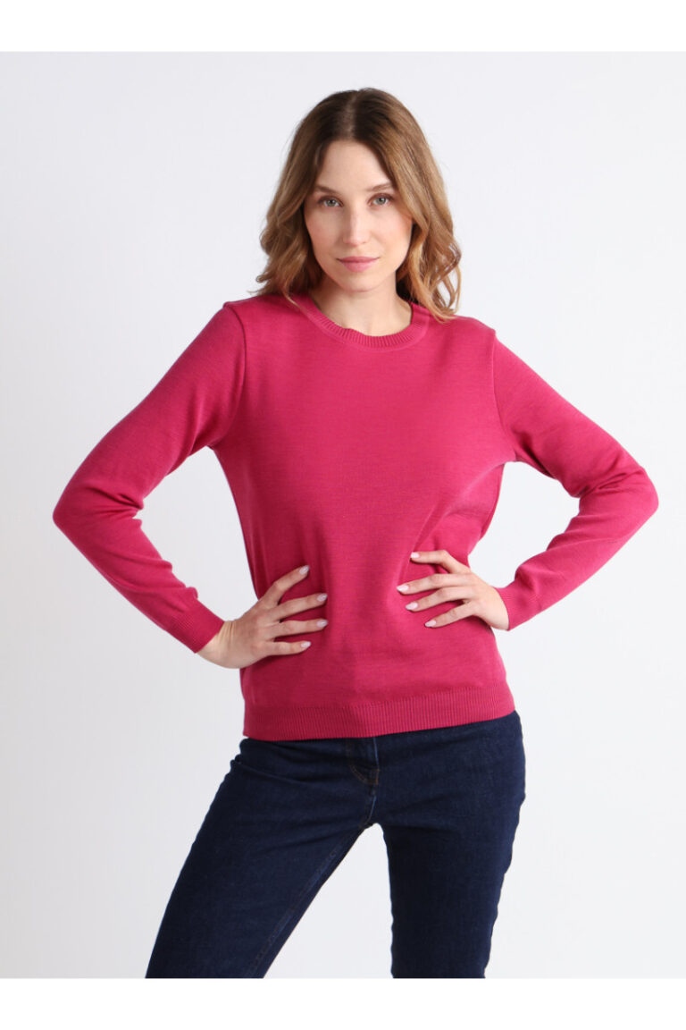 Maison Solfin - Pull en laine col rond Made in France| B.Solfin