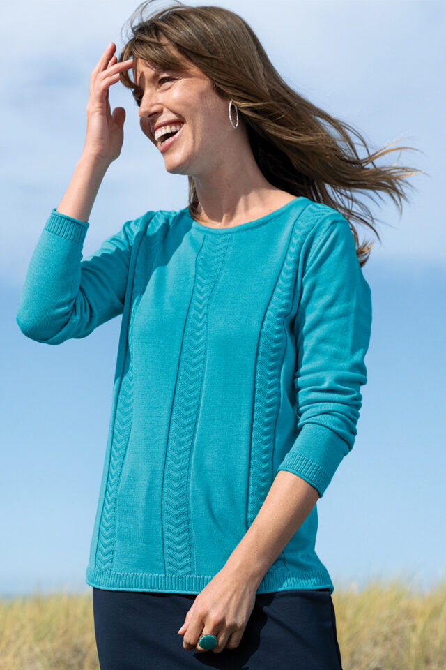 Maison Solfin - Pull manches longues Made in France| B.Solfin