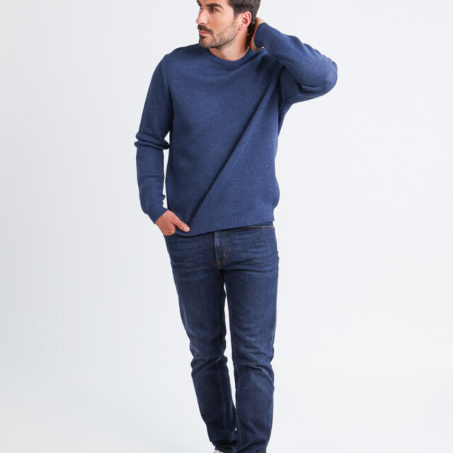 Maison Solfin - Pull ras du cou Made in France| B.Solfin